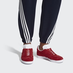 Adidas Gazelle Stitch and Turn Férfi Originals Cipő - Piros [D93653]